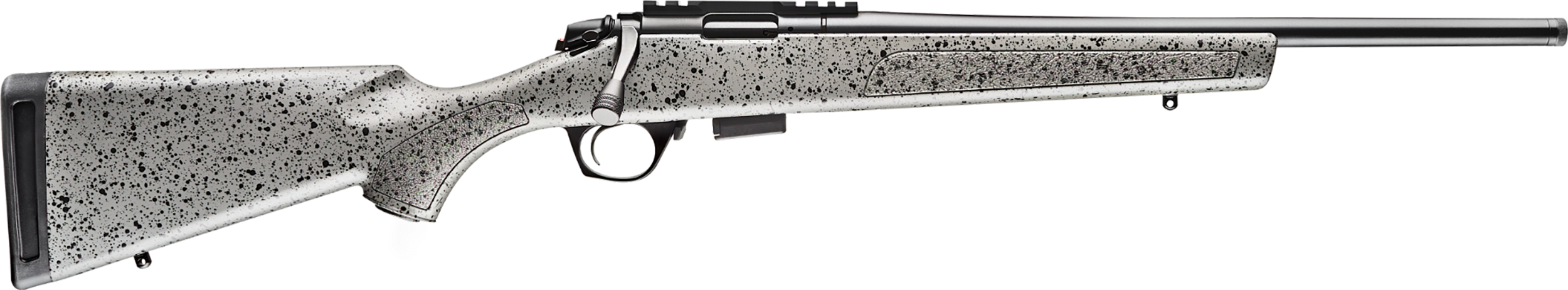 Bergara Rifles BMR001 BMR 22 LR 5+1 18" Bolt-Action Rifle - Matte Blued Steel Threaded Barrel (Full Size)