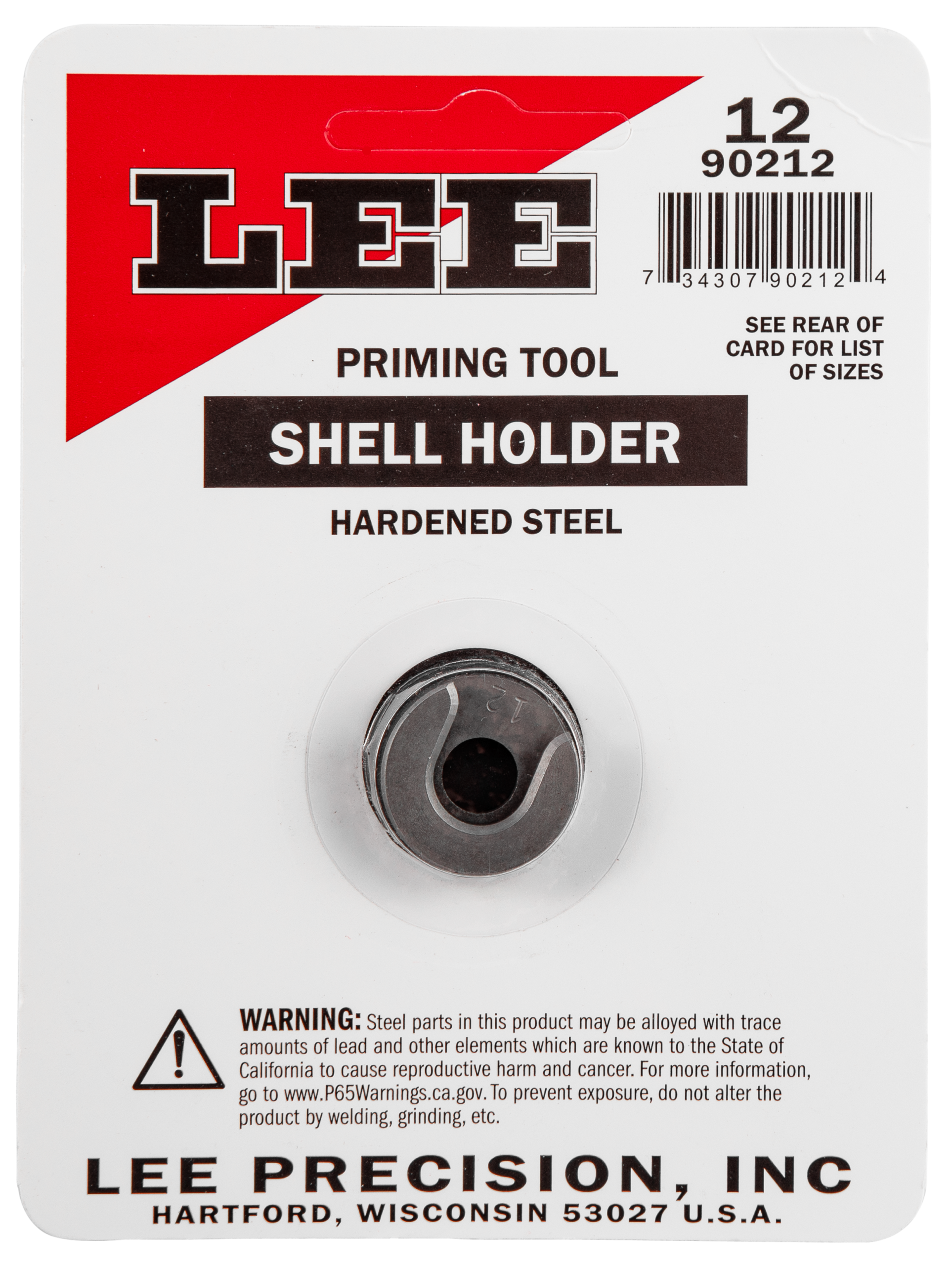 Lee 90212 Shell Holder AP Only 22 WMR #12