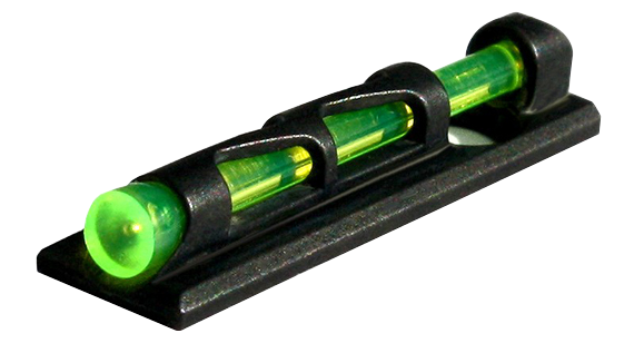 Hiviz PMLW01 LiteWave CompSight Shotgun Bead Replacement Front Sight Green/Red/White Fiber Optic - Black