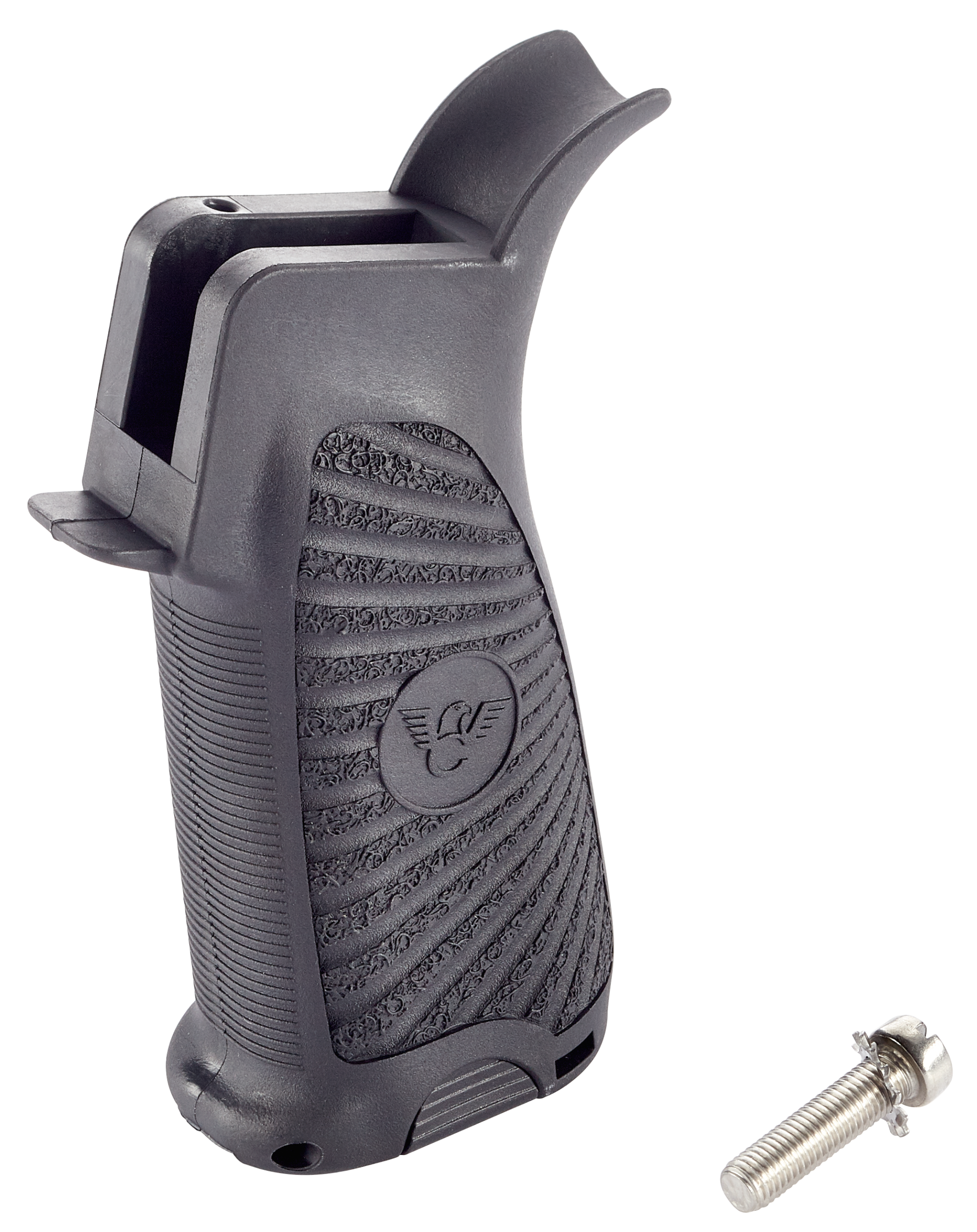 Wilson Combat TRGRIPBLK BCM Gunfighter Grip AR-15 Compatible BCM Starburst Polymer Black