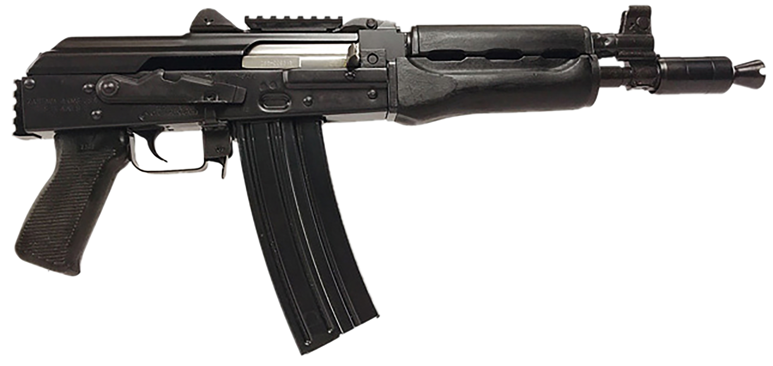 Zastava Arms USA ZPAP85 5.56x45mm NATO 10" 30+1 Semi-Auto Pistol - Dark Wood Handguard