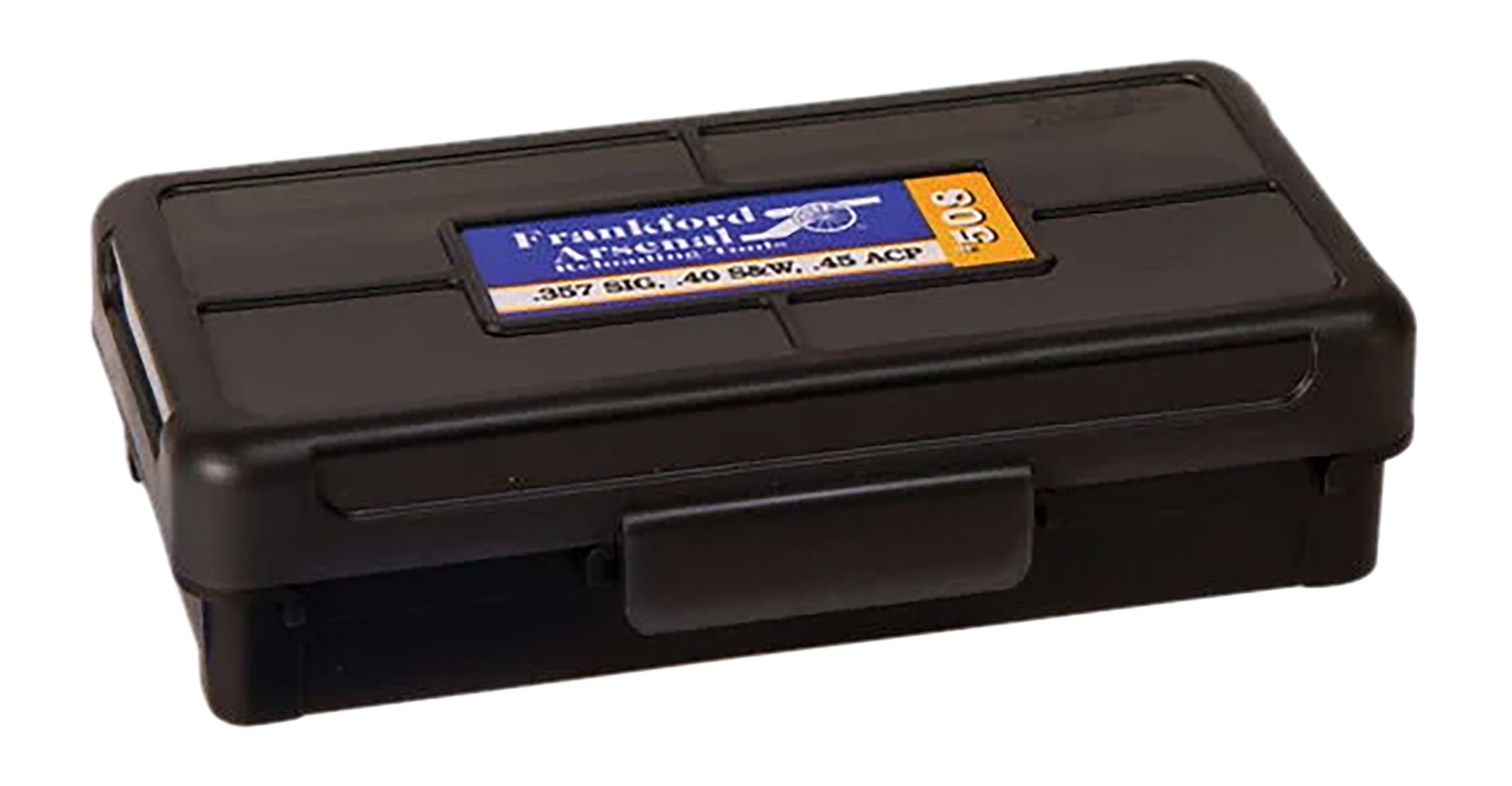 Frankford Arsenal Hinge-Top Ammo Box .270 Win/.280 Rem/.25-06 Rem 50-Rd Black Polymer