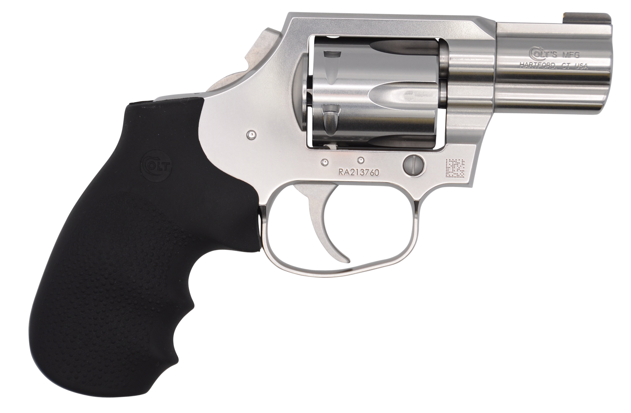 Colt Mfg King Cobra Carry 357 Mag 2" 6-Rd DAO Revolver - Brushed Stainless
