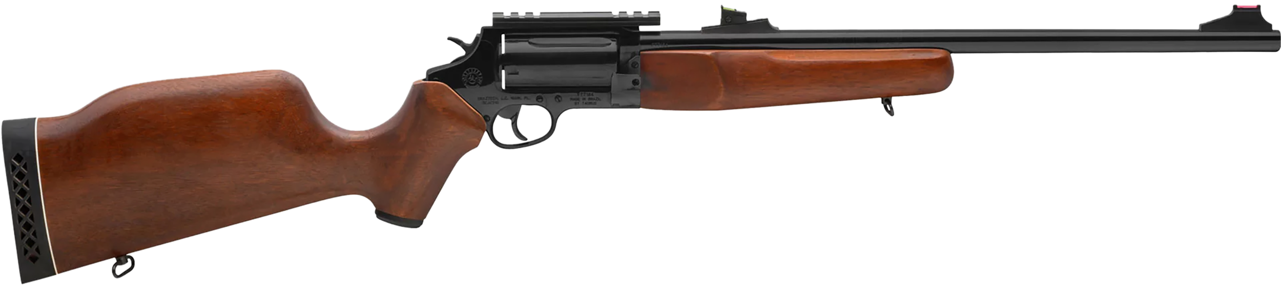 Rossi SCJ4510 Circuit Judge 45 Colt (LC) / 410 Gauge 18.5" 5-Rd Lever Action Rifle - Hardwood Monte Carlo Stock