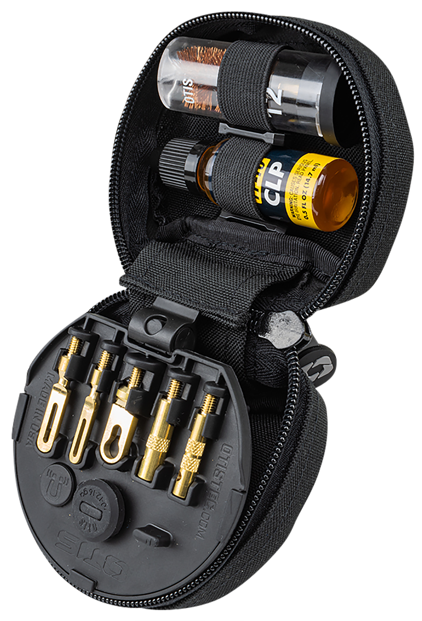 Otis 3-Gun Competition Cleaning Kit Multi-Caliber .223/5.56mm, 9mm, .40/.45 & 12 Ga