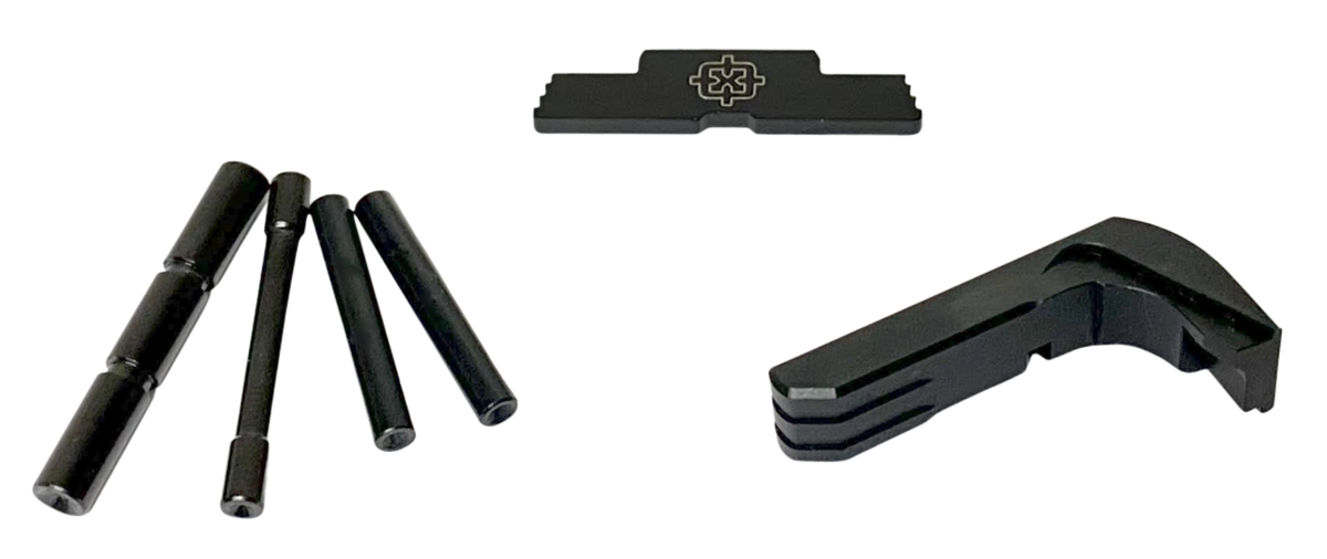 Cross Armory CRP800KBK 3-Piece Upgrade Kit P80 Gen 1-3 - Black