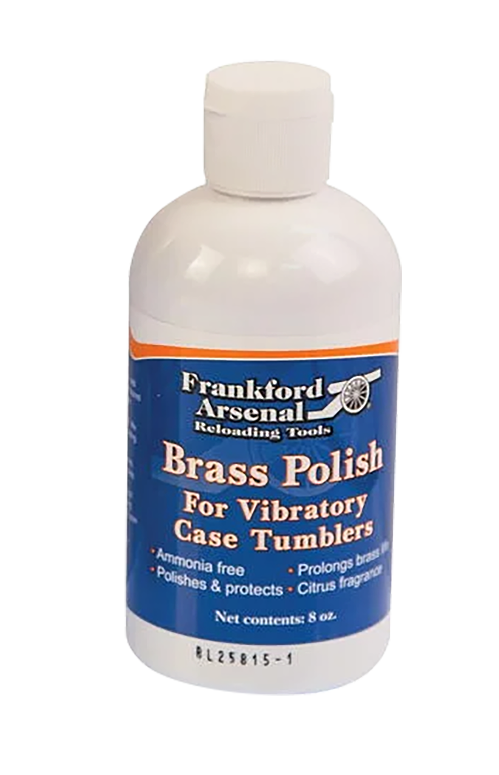 Frankford Arsenal Quick-N-Ez Brass Polish 8 oz Squeeze Bottle