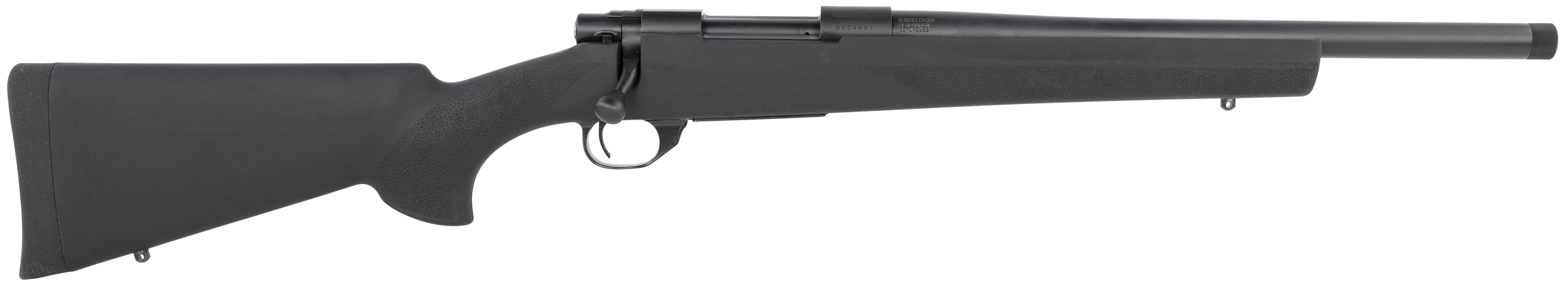 Howa M1500 HS Precision 6.5 Creedmoor 16.25" 5+1 Bolt Action Rifle - Black Hogue Stock - HHGB65C16