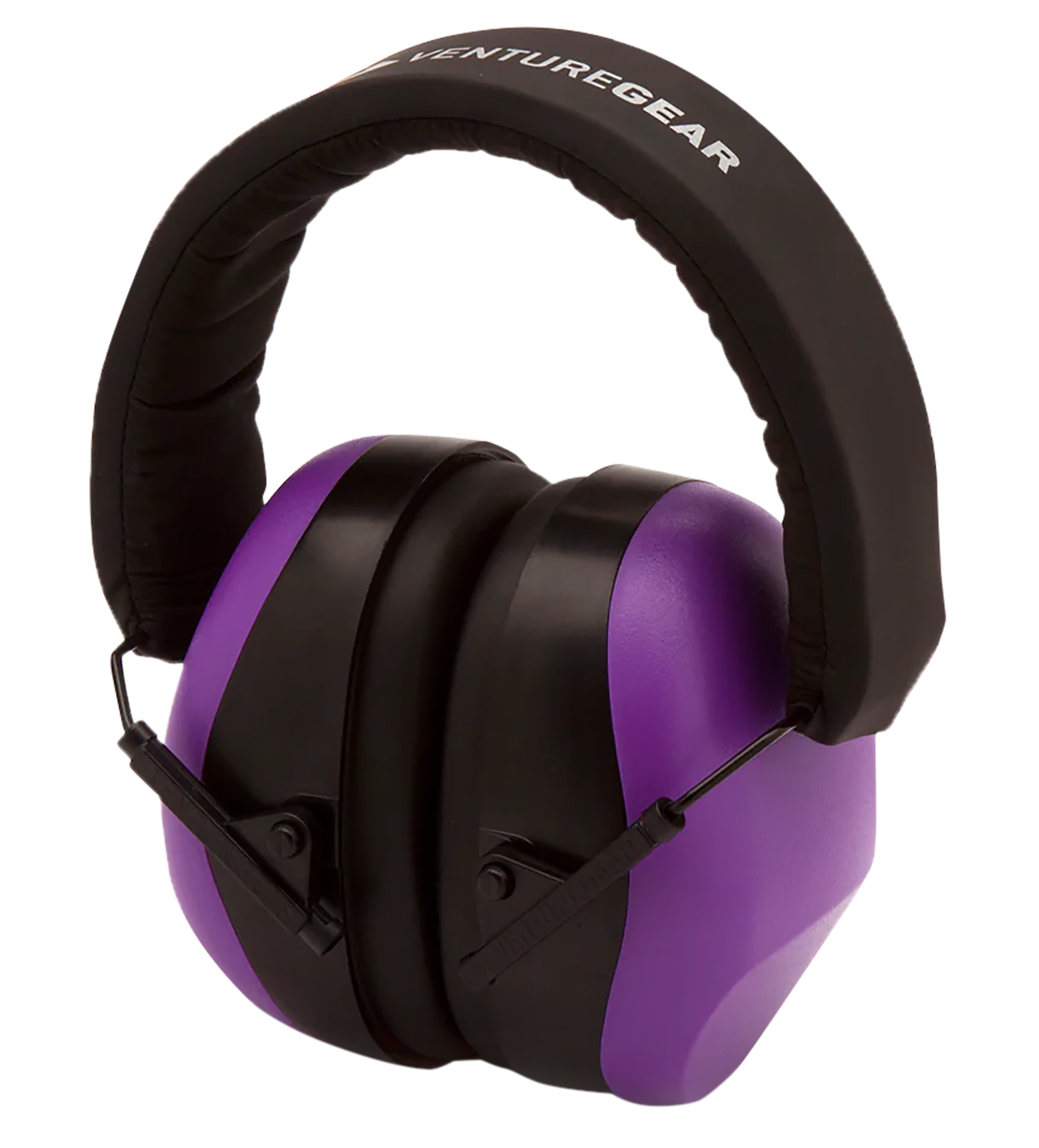 Pyramex Venture Gear V80 Muff 26 dB Over the Head Purple/Black Earmuffs - 1 Pair