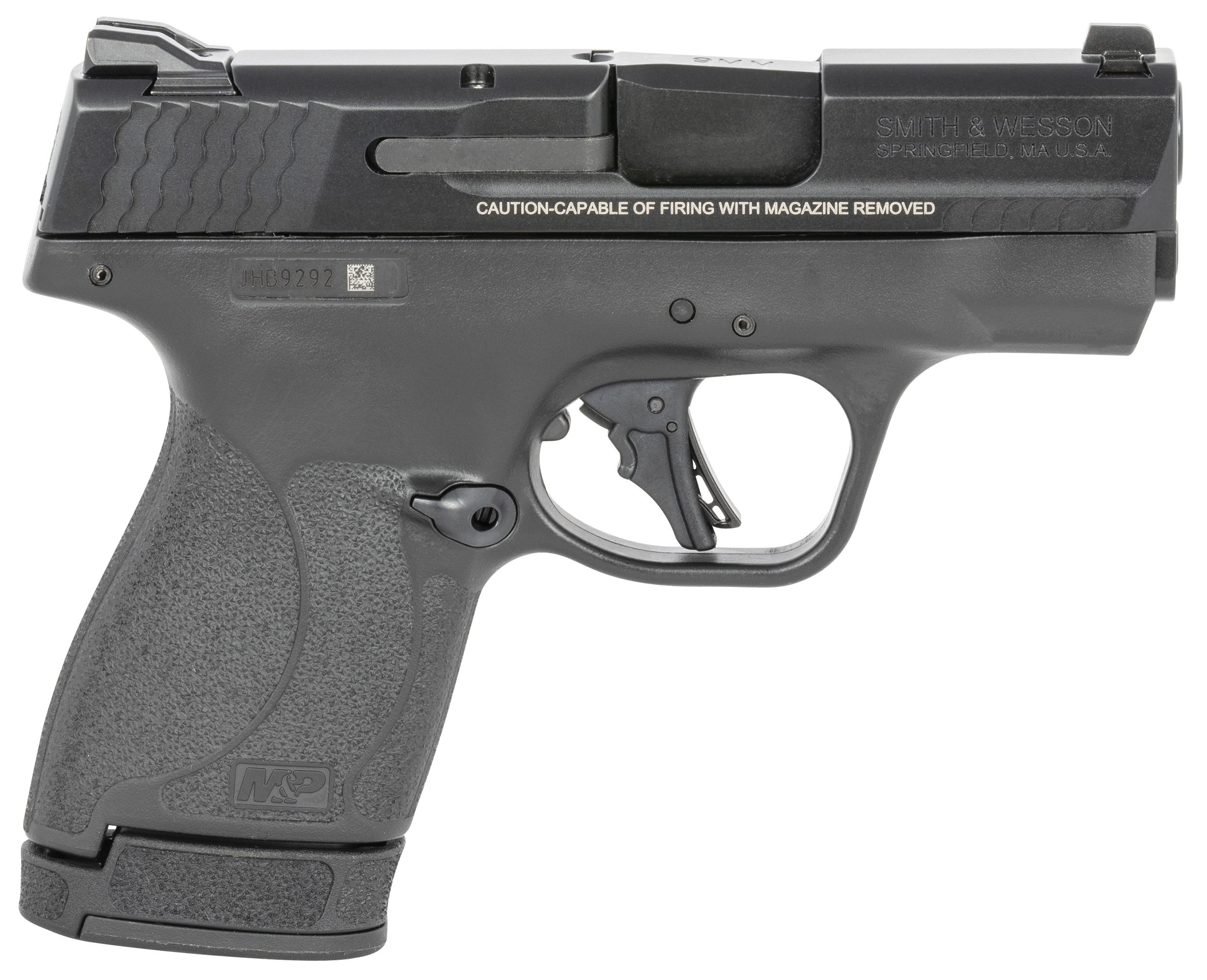 Smith & Wesson M&P 9 Shield Plus 9mm Luger 3.1" 10+1/13+1 Semi-Auto Micro-Compact Pistol - No Thumb Safety