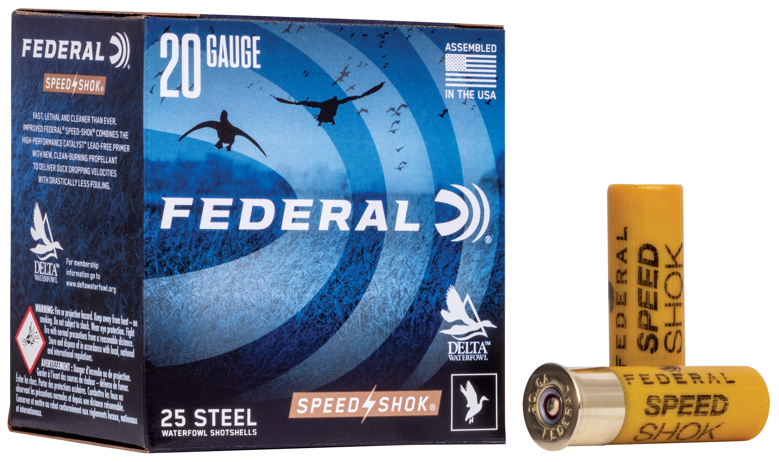 Federal WF2087 Speed-Shok 20 Gauge 2.75" 3/4 oz #7 Shot Shotshells - Box or Case