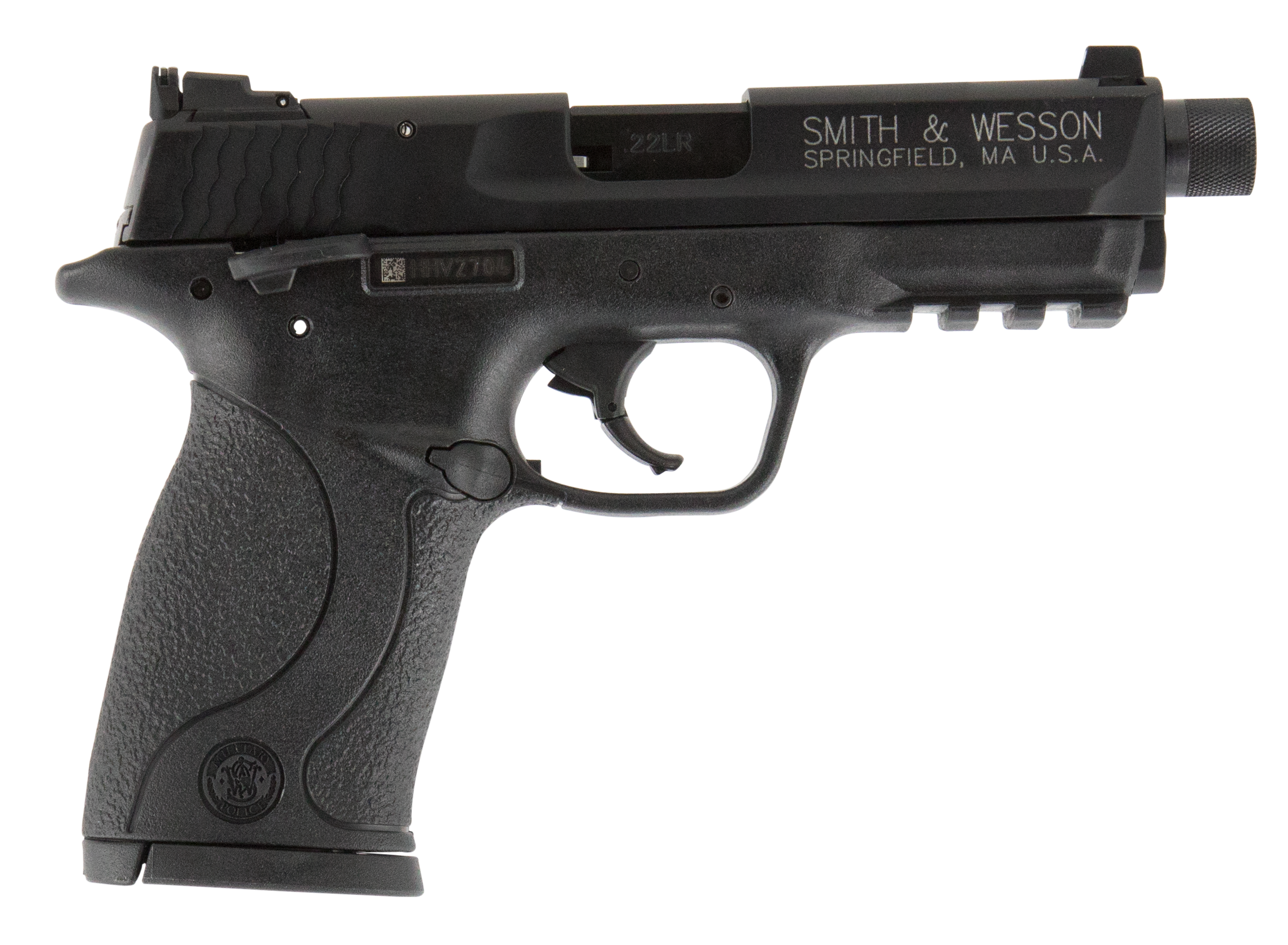 Smith & Wesson M&P22 Compact 22 LR 3.5" 10+1 SAO Pistol - Threaded Barrel