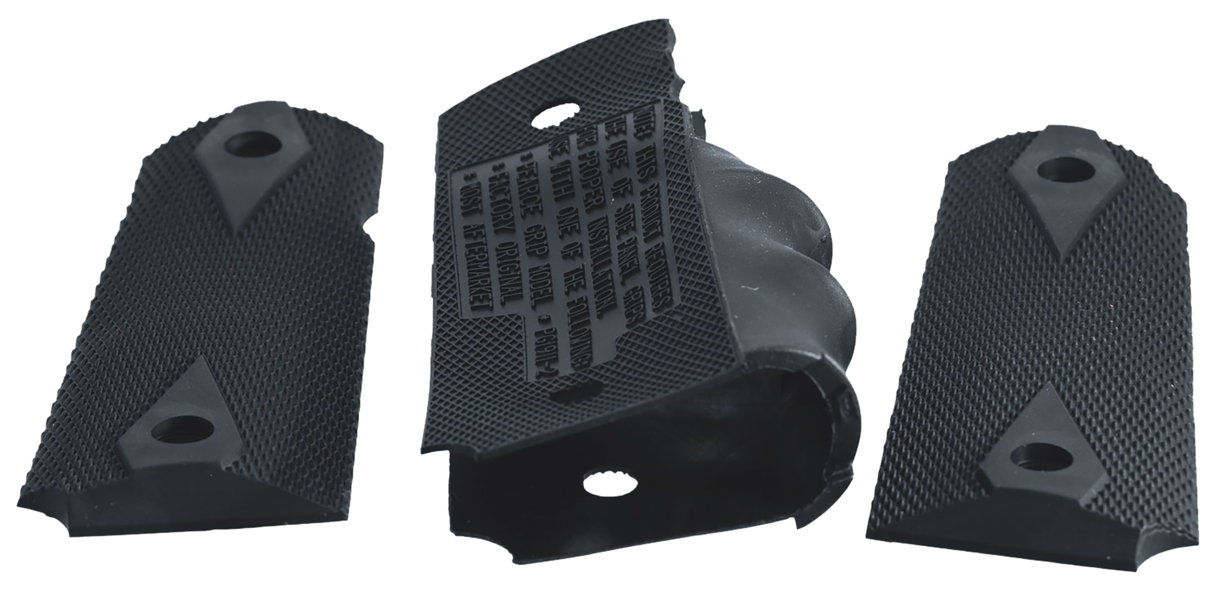 Pearce Grip PGM1911 Modular Grip System 1911 Government Black Rubber