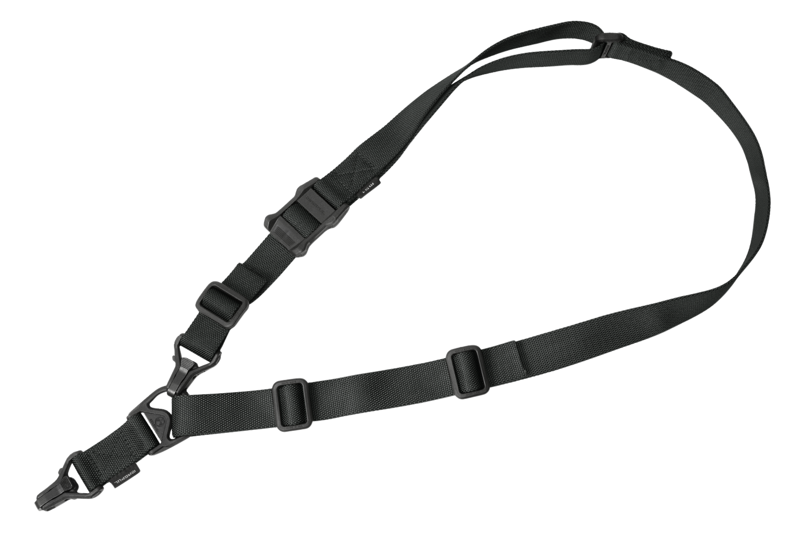 Magpul MAG514-BLK MS3 Gen2 Sling 1.25" Adjustable One-Two Point Black Nylon Rifle