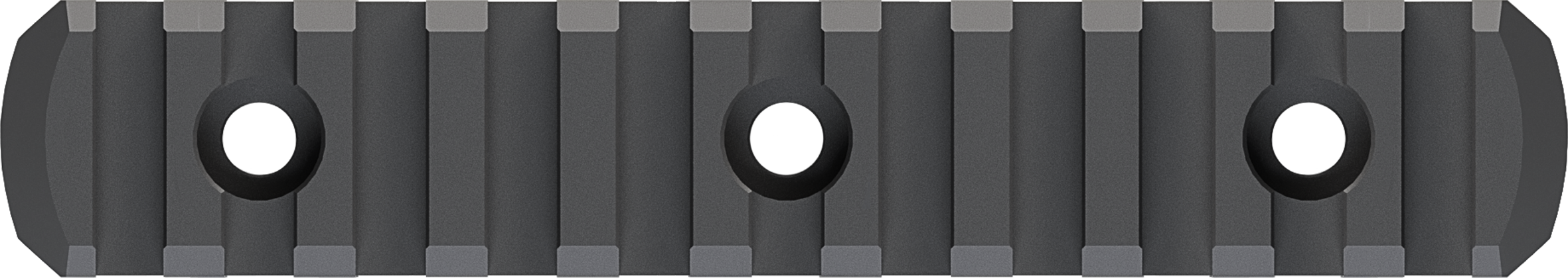 Magpul MAG593-BLK M-LOK Polymer Rail 11 Slots 4.9" Black