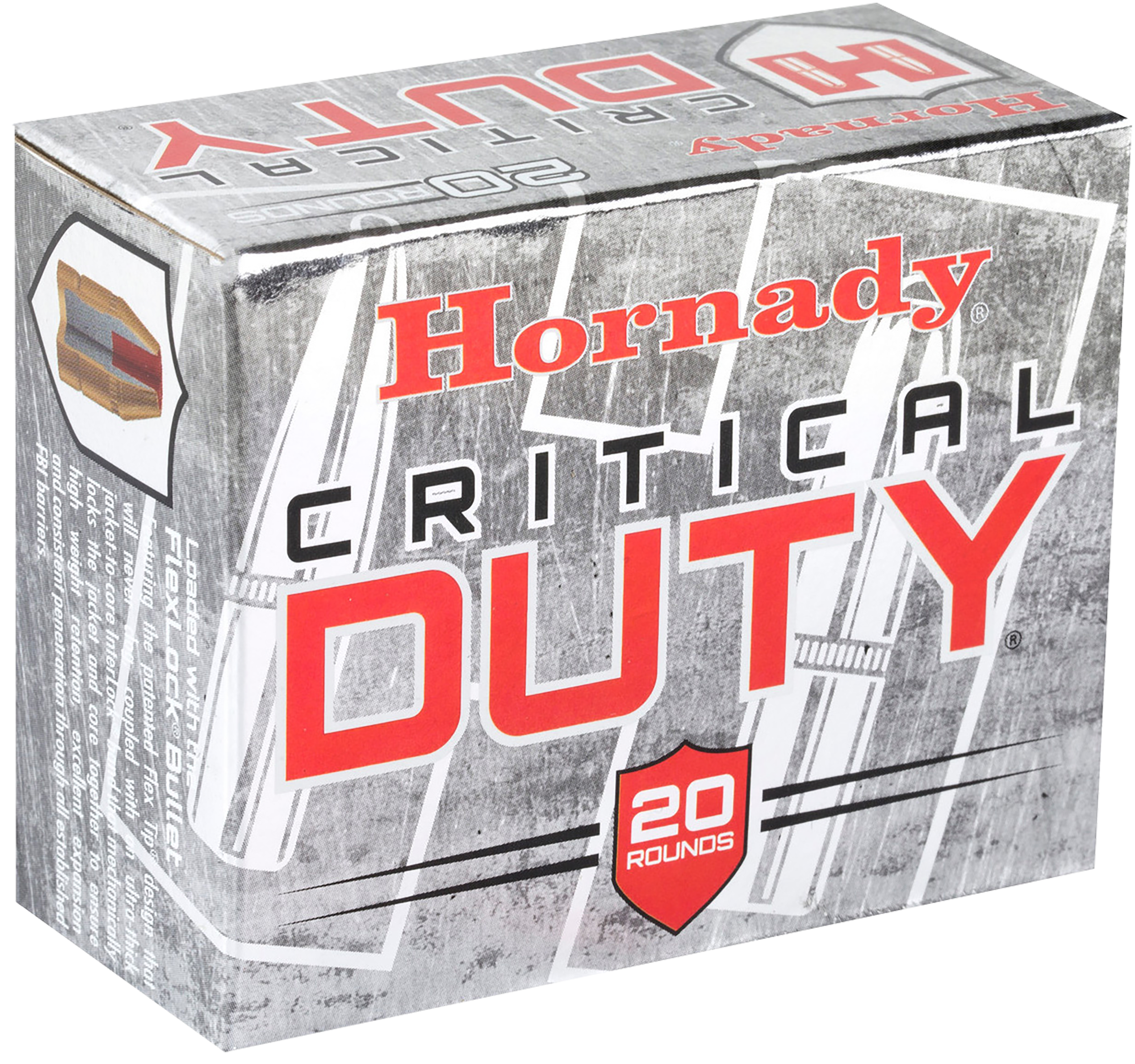 Hornady Critical Duty 45 ACP +P 220gr FlexLock - Box or Case