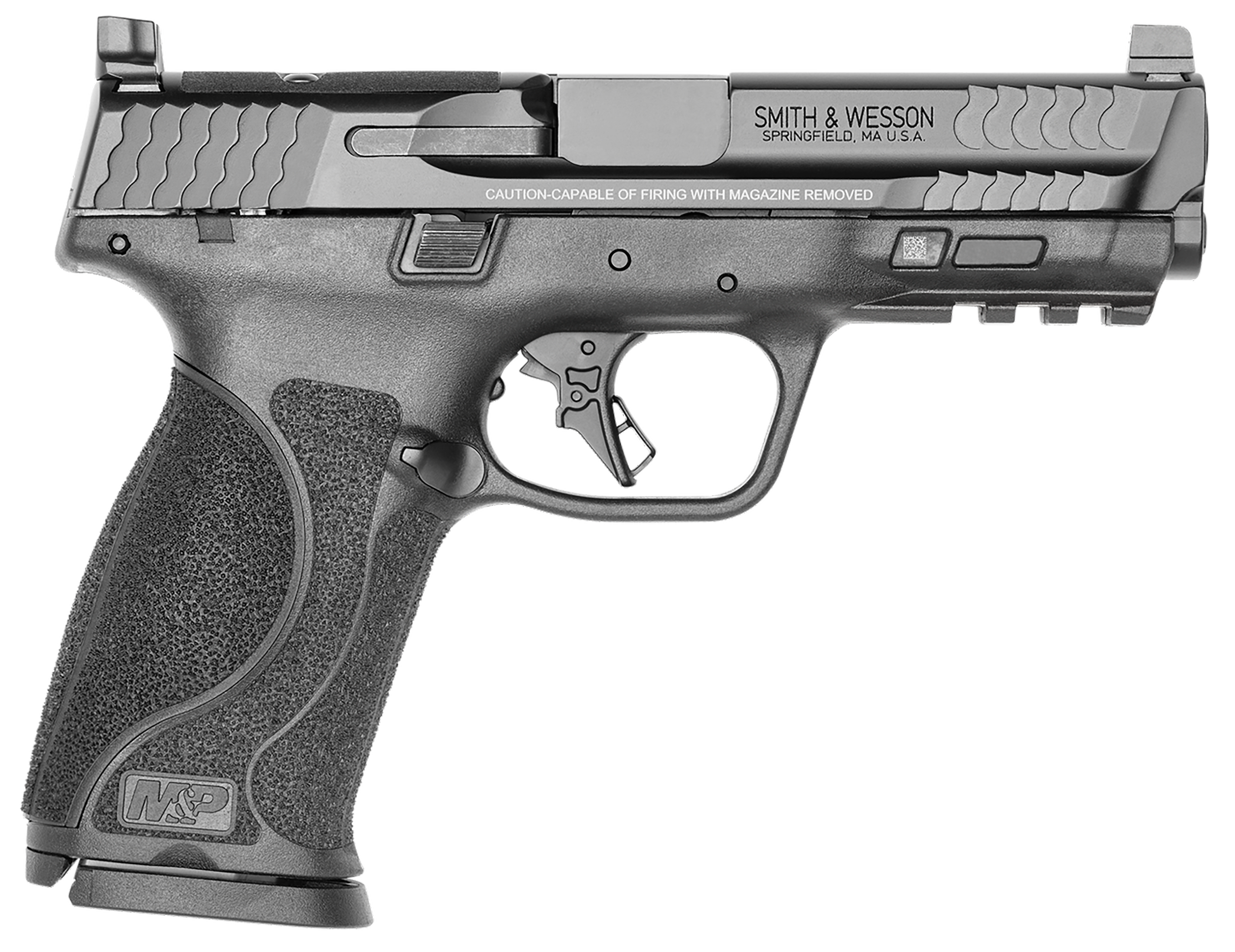 Smith & Wesson M&P M2.0 Full Size 9mm Luger 4.25" 17+1 Semi-Auto Pistol - No Thumb Safety