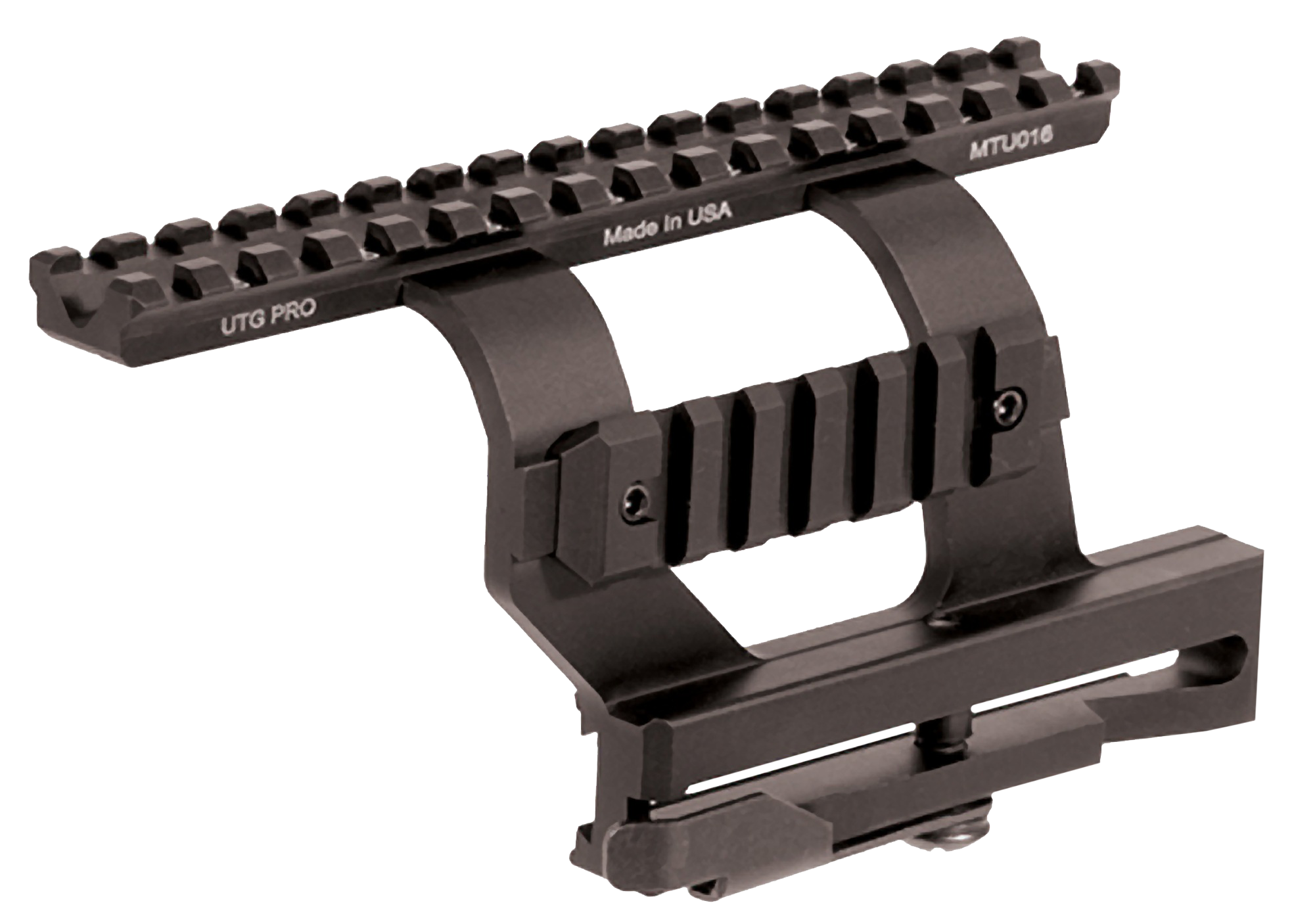 UTG Pro MTU016 Quick-Detachable AK Side Mount - Black