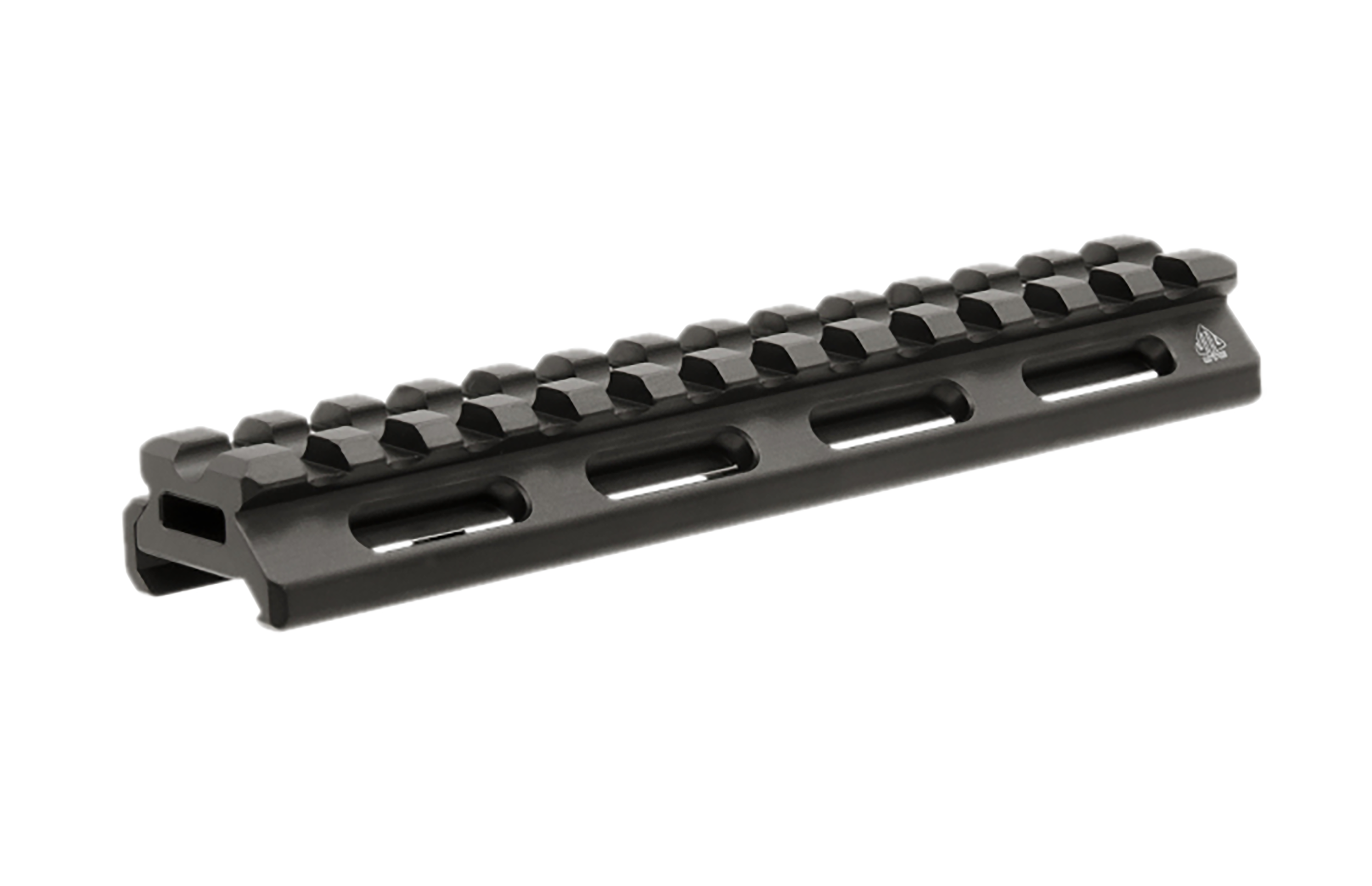 Leapers UTG MTRSX5L Super Slim Picatinny Riser Mount 5.5" 0.5" Height 13 Slots Matte Black