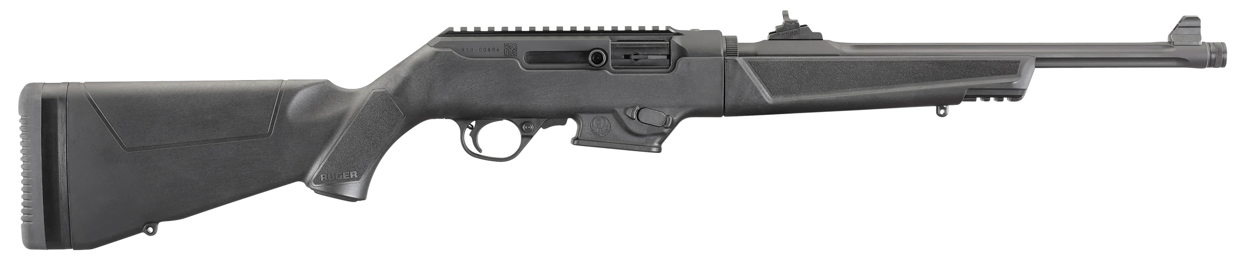 Ruger 19100 PC Carbine 9mm Luger 16.12" 17+1 Semi-Auto Rifle - Threaded/Fluted