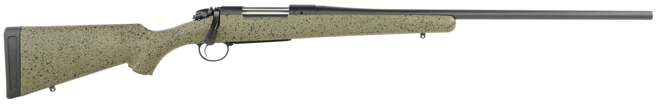 Bergara Rifles B-14 Hunter 7mm Rem Mag 24" 3+1 Bolt-Action Rifle - Graphite Black Cerakote