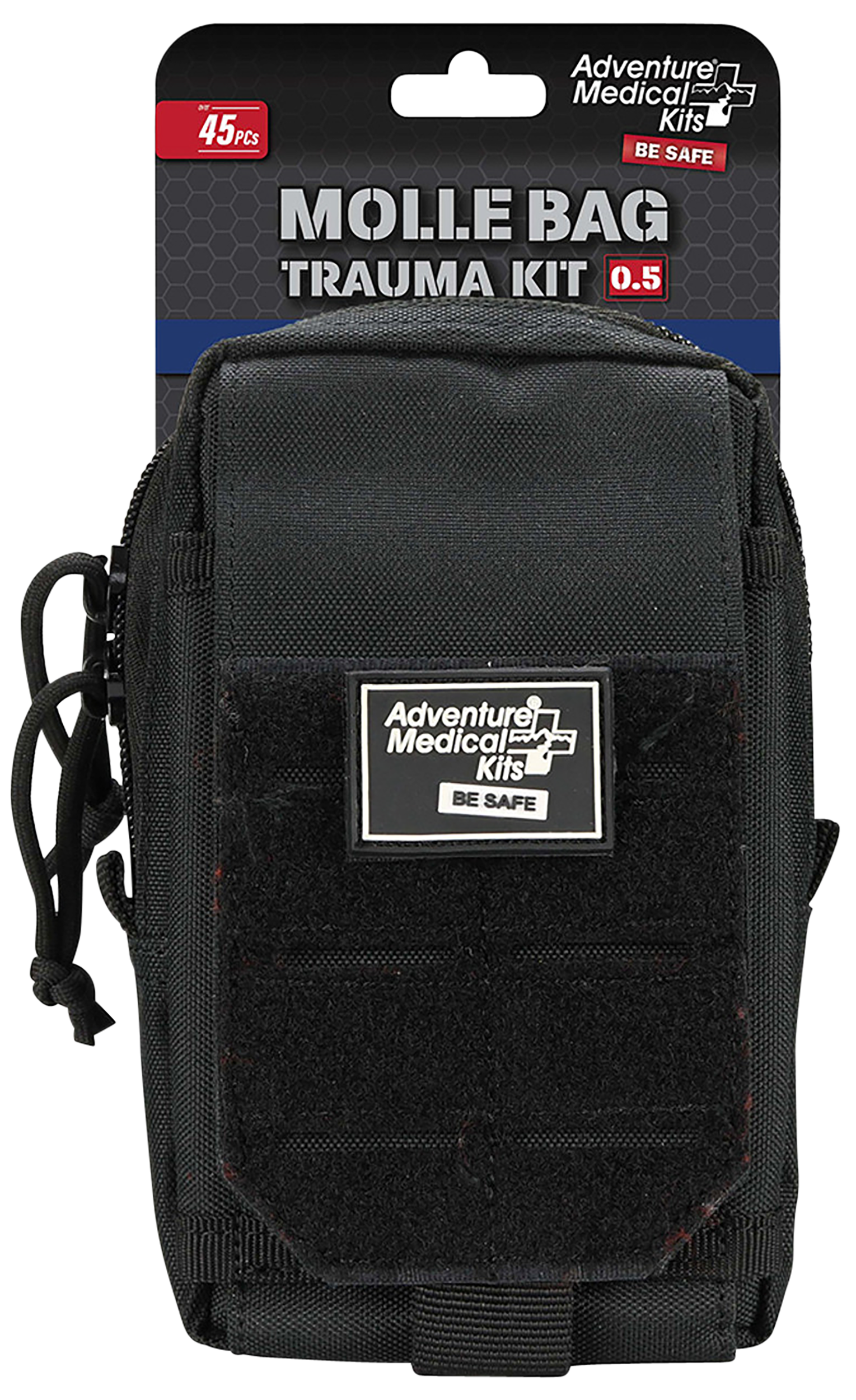 Adventure Medical Kits MOLLE Bag Trauma Kit 0.5 Stop Bleeding Black
