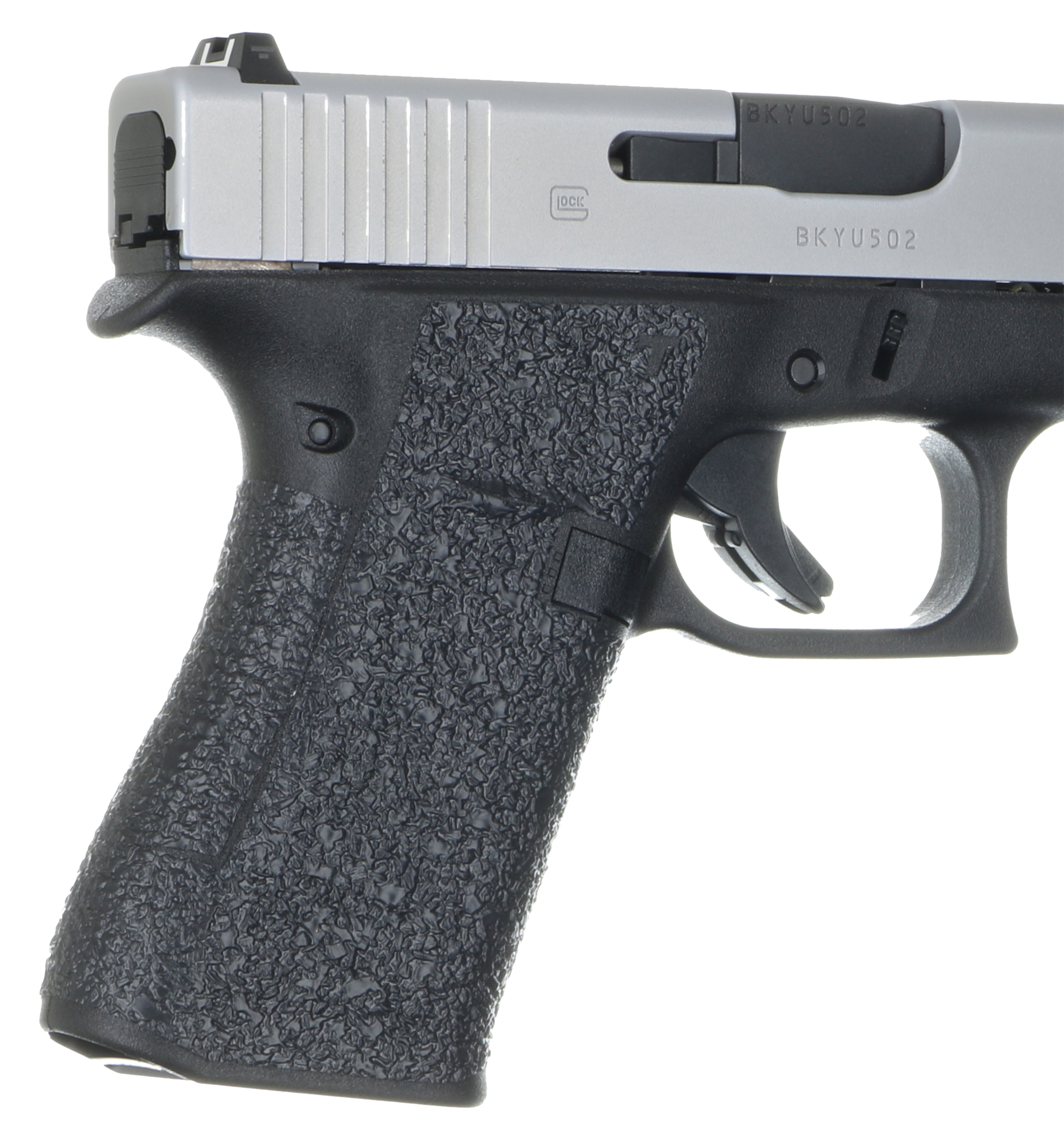 Talon Grips 385R Adhesive Grip Textured Black Rubber for Glock 43X/48