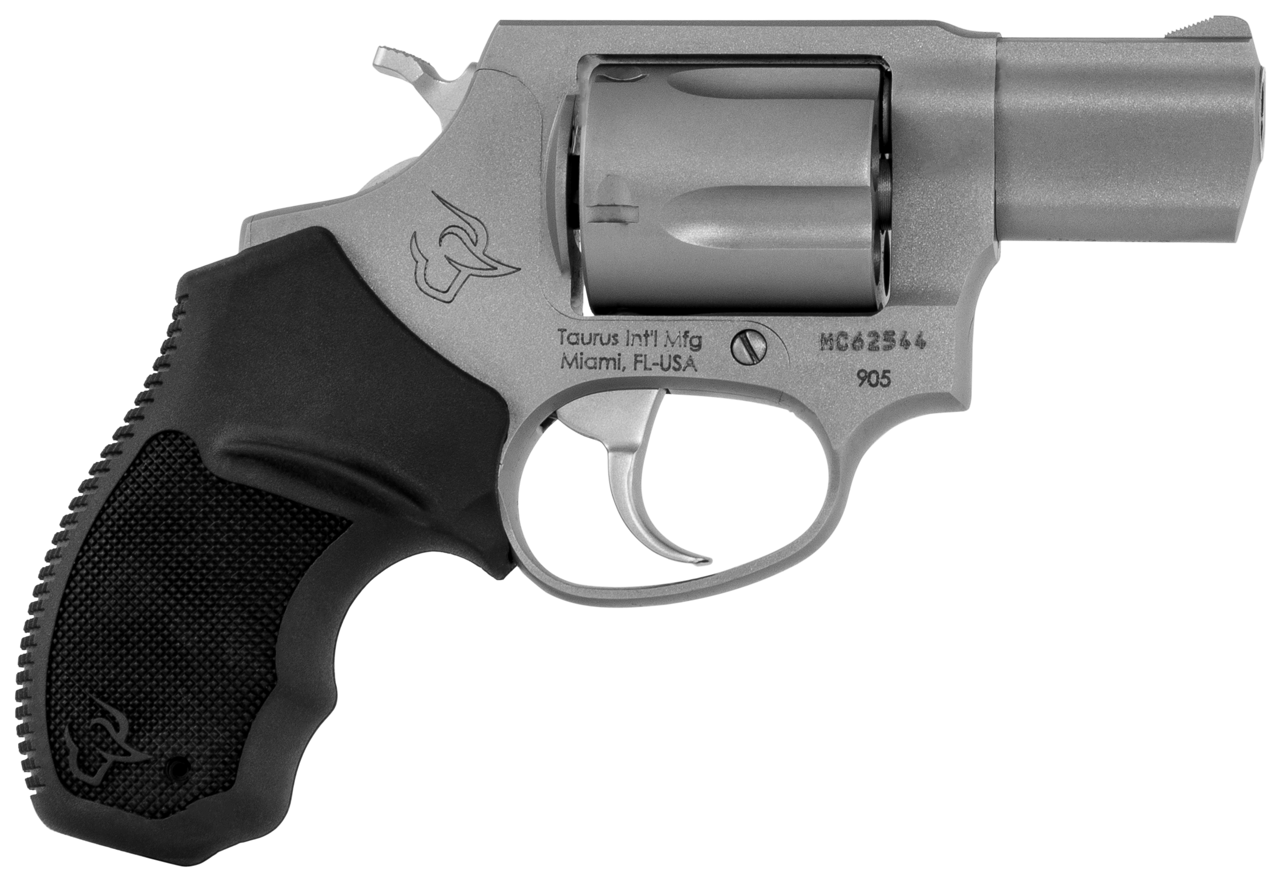 Taurus 905 Standard 9mm Luger 2" 5-Shot DA/SA Matte Stainless Revolver