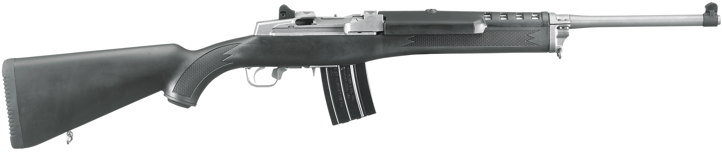 Ruger 5817 Mini-14 Ranch 5.56x45mm NATO 18.5" 20+1 Semi-Auto Rifle - Matte Stainless