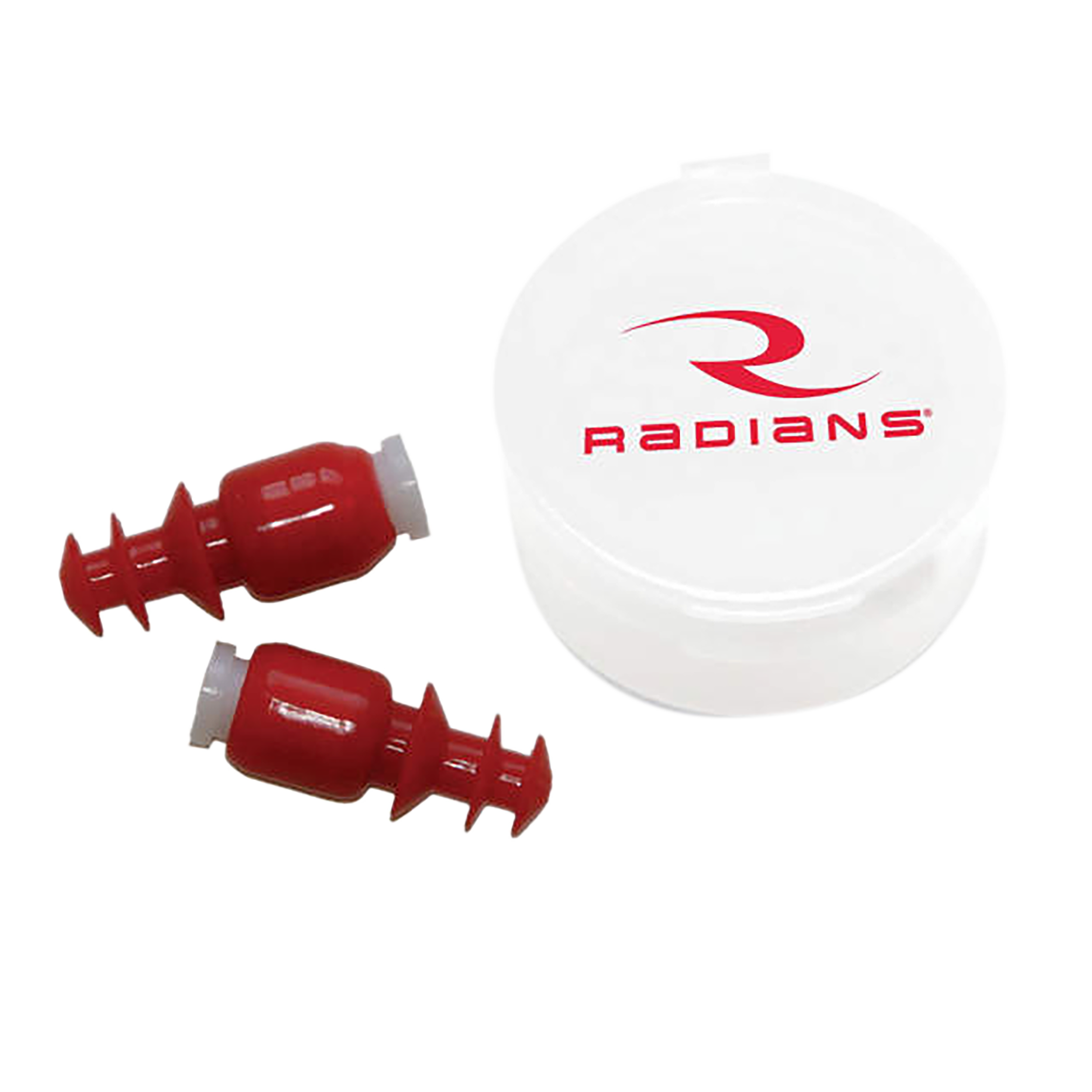 Radians CF7000BP Cease Fire Baffle Earplugs In-Ear Red - NRR 7 dB - 1 Pair