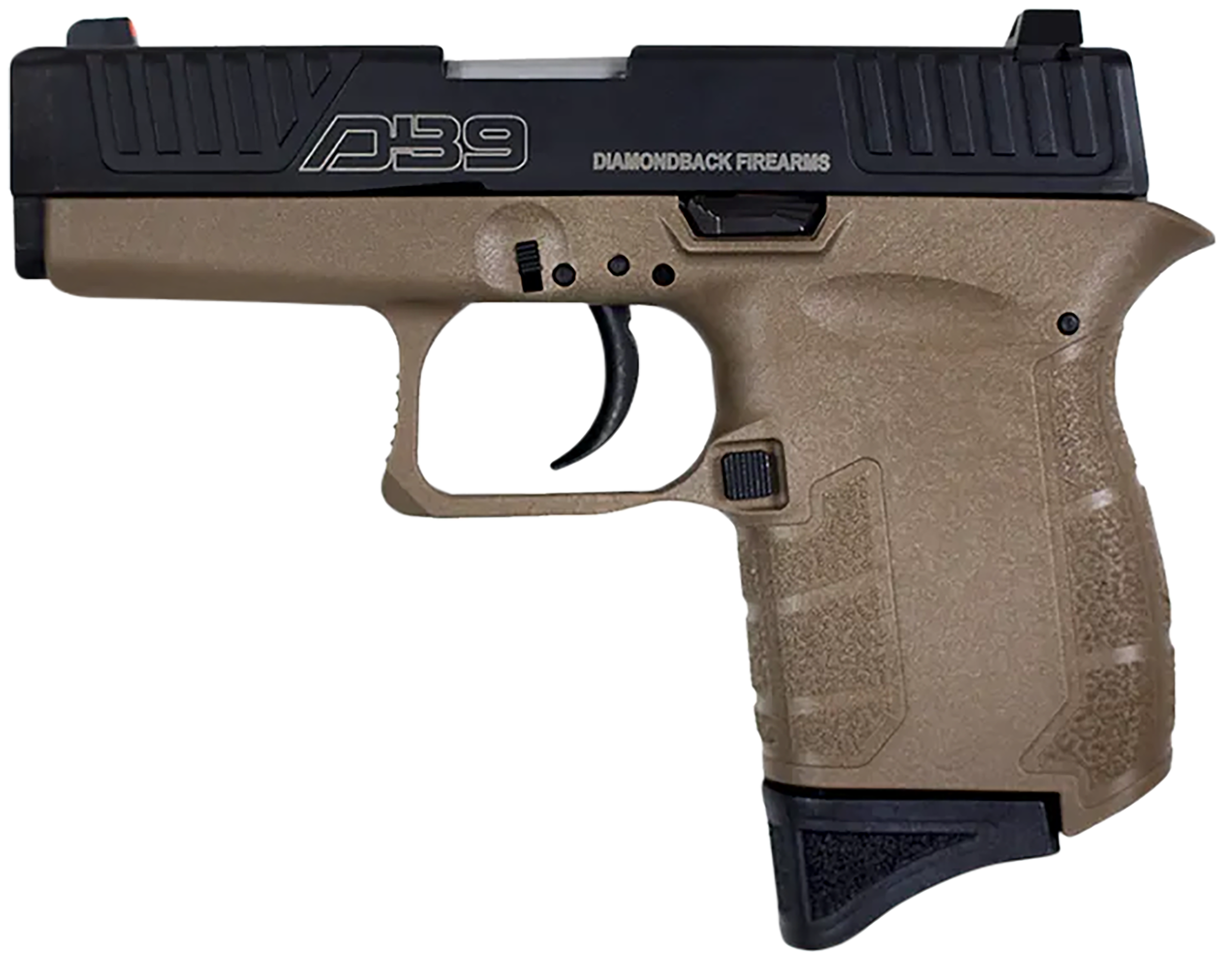 Diamondback DB0200P061 DB9 Gen4 Micro-Compact 9mm Luger 3.10" 6+1 Semi-Auto Pistol - Flat Dark Earth