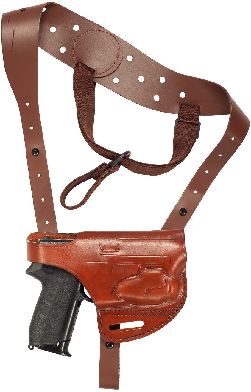 Horizontal Leather Shoulder Holster (Light/Laser)