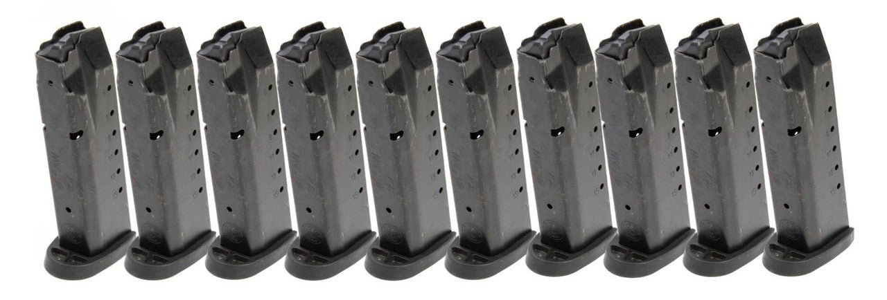 10 Pack Of Smith & Wesson 15rd MP40 .40 S&W Magazines