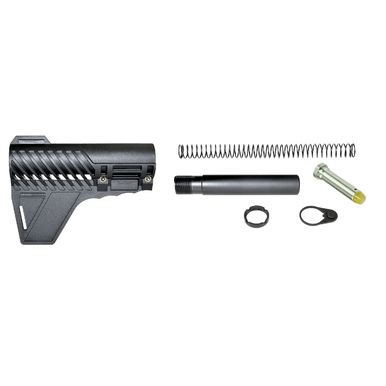 AR-15 Pistol Blade Stabilizer & Buffer Tube Kit — 5 Piece
