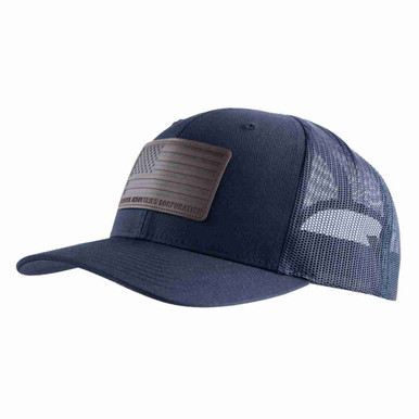 Magpul Standard Leather Patch Trucker Cap - Navy