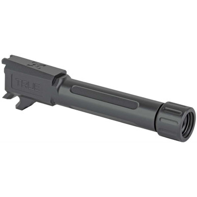 True Precision P365 9mm Threaded Barrel — Black DLC