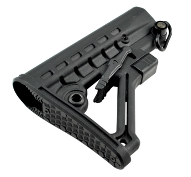 AR-15 Mil-Spec Adjustable A-Frame Buttstock with QD Sling Mount