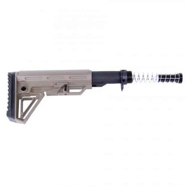 Guntec USA AR-10 M.L.S Stock and Buffer Tube Kit Combo - FDE