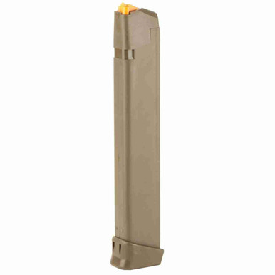 OEM Glock 9MM 33 Round Magazine for Glock 17/34 - FDE