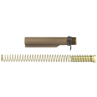 LBE AR-15 Mil-Spec Buffer Tube Kit — Complete, Brown