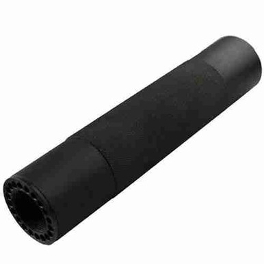 AR-15 Knurled Free-Float Round Handguard — Full-Length Rail