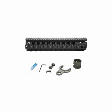 Bravo Company 10" Black Gunfighter Quad Rail