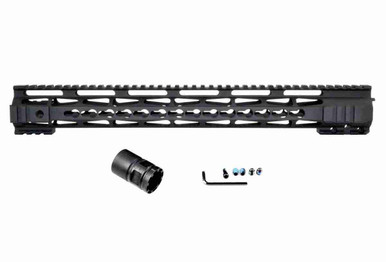 Jackal Series Slim Free Float Keymod Handguard