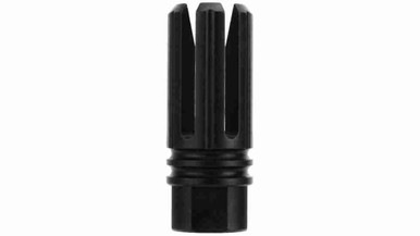 Six Prong Muzzle Brake Flash Hider 5.56 .223 1/2 x28