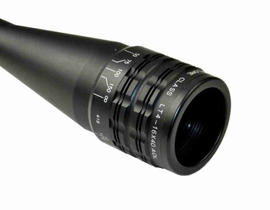 Sniper 4-16X40 Magnification Hunting Rifle Scope with R/G/B/ Illuminated Mil Dot Reticle