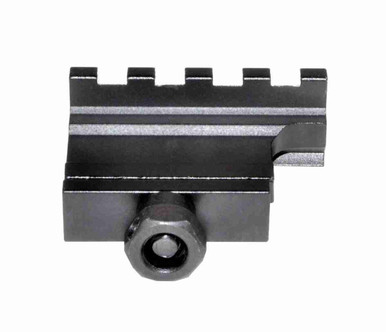 45 Degree Offset Picatinny 4 Slot Rail Mount