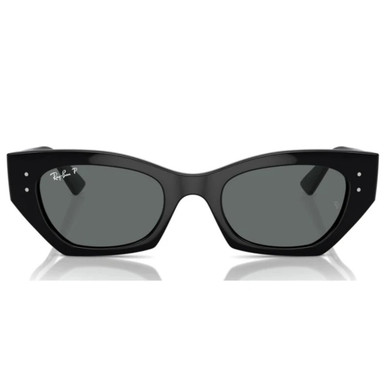 Ray-Ban Zena Bio-Based Sunglasses – Polished Black/Dark Grey