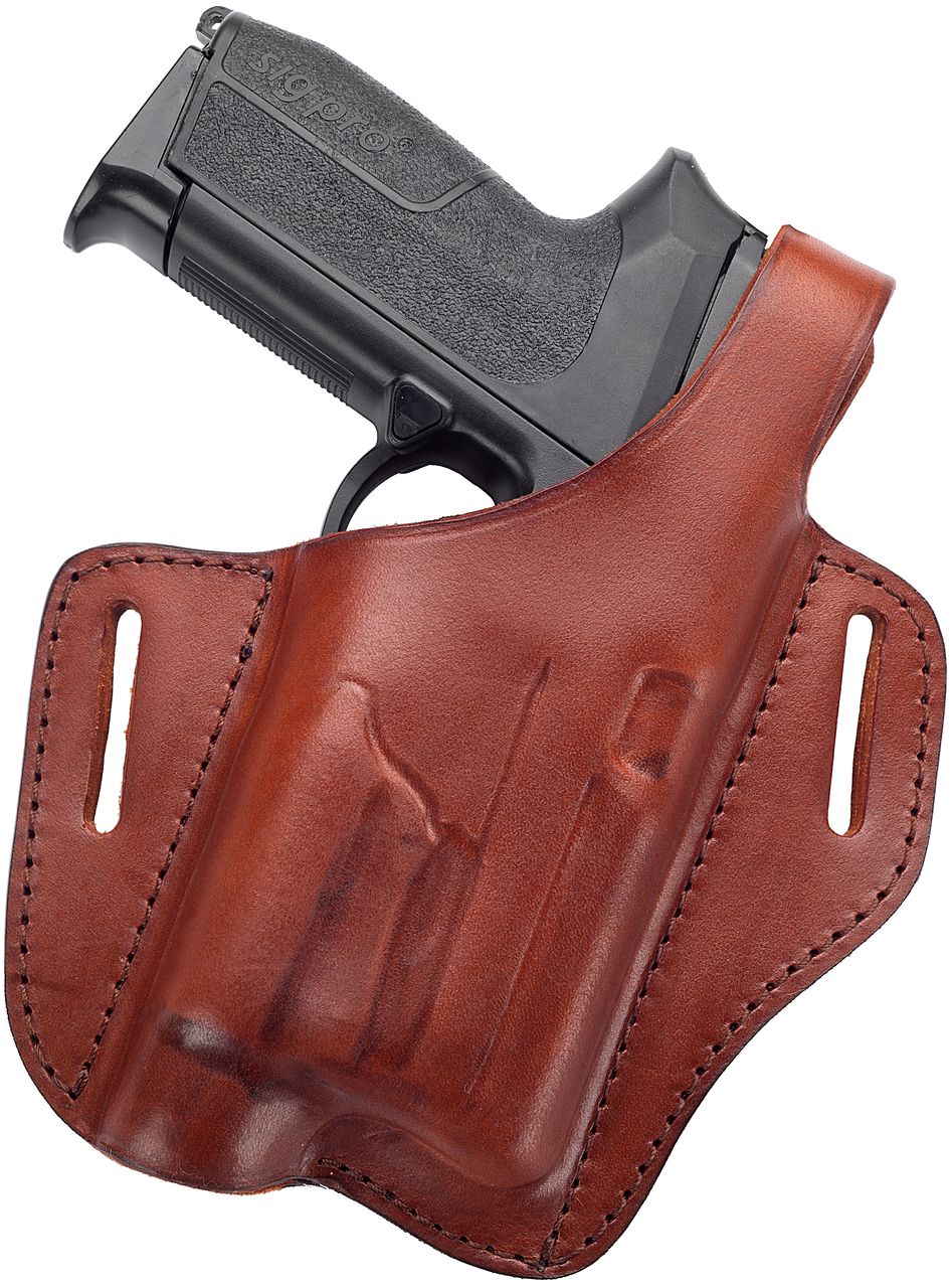 Comfortable Leather Belt Holster (Light/Laser)