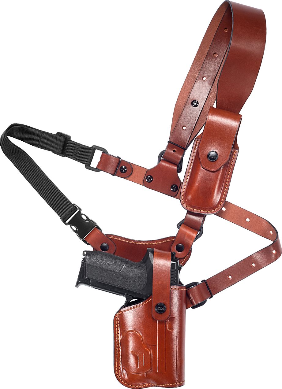 Leather Chest Holster (Light/Laser)
