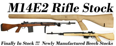 M14E2 Rifle Stock Stripped